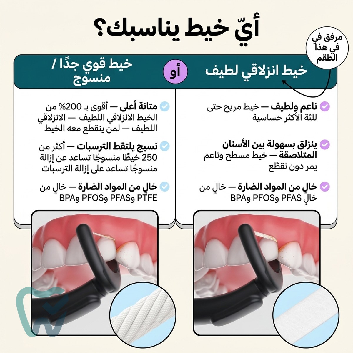 خيط أسنان كهربائي بـ3 سرعات مع 45 رأس بديل – Flaus