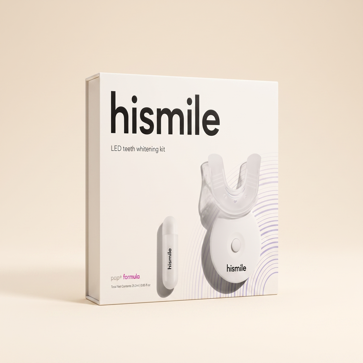 طقم تبييض الأسنان بالضوء LED – هاي سمايل (HiSmile)