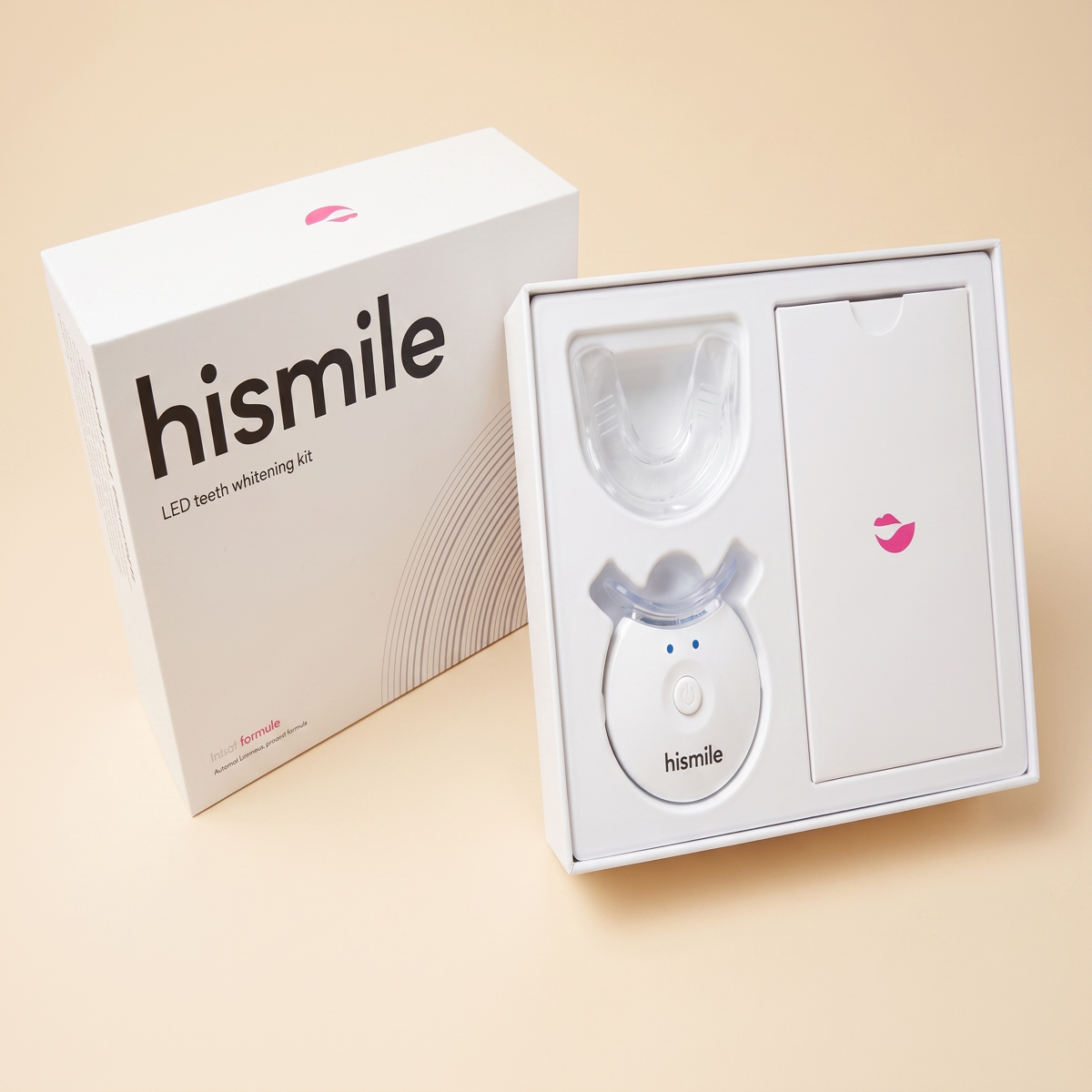 طقم تبييض الأسنان بالضوء LED – هاي سمايل (HiSmile)
