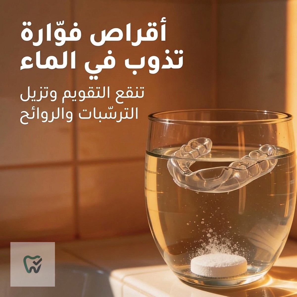 أقراص فوّارة لتنظيف التقويم والحافظات – 60 قرصًا (إمداد شهرين) – M3 Naturals
